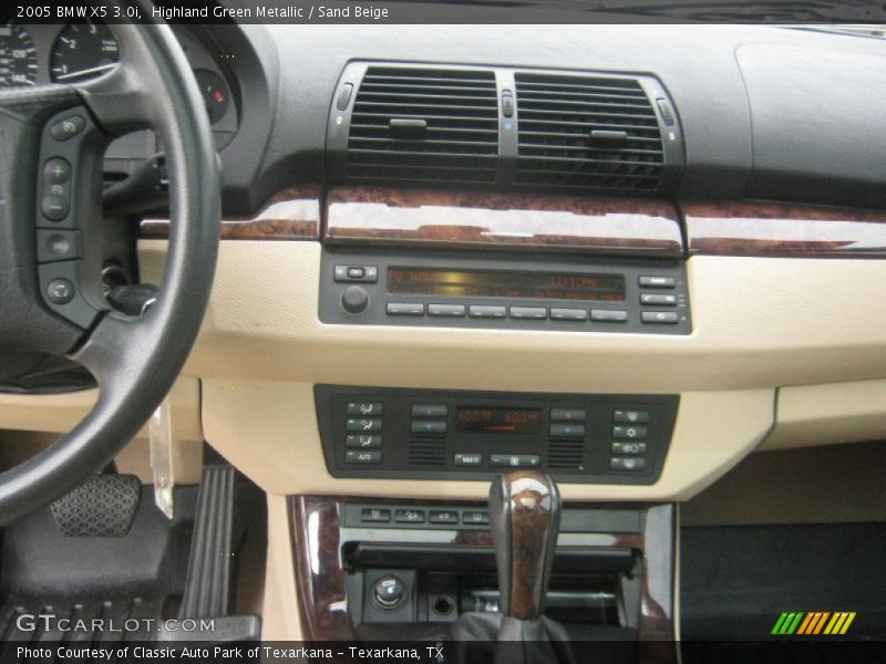 Highland Green Metallic / Sand Beige 2005 BMW X5 3.0i