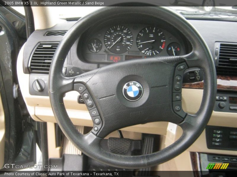  2005 X5 3.0i Steering Wheel