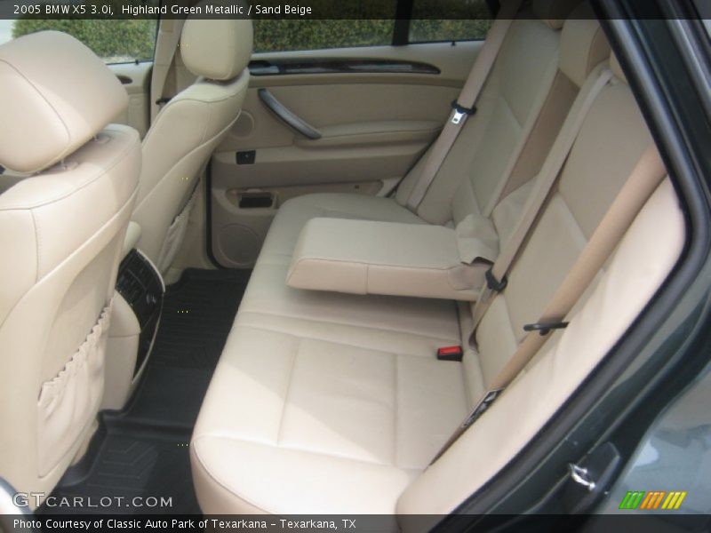 Highland Green Metallic / Sand Beige 2005 BMW X5 3.0i