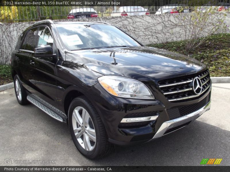 Black / Almond Beige 2012 Mercedes-Benz ML 350 BlueTEC 4Matic