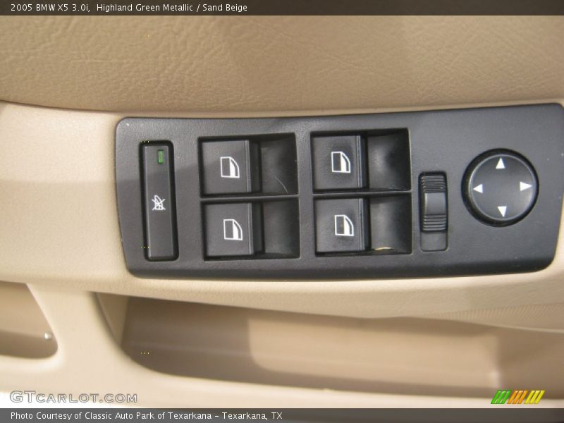 Highland Green Metallic / Sand Beige 2005 BMW X5 3.0i