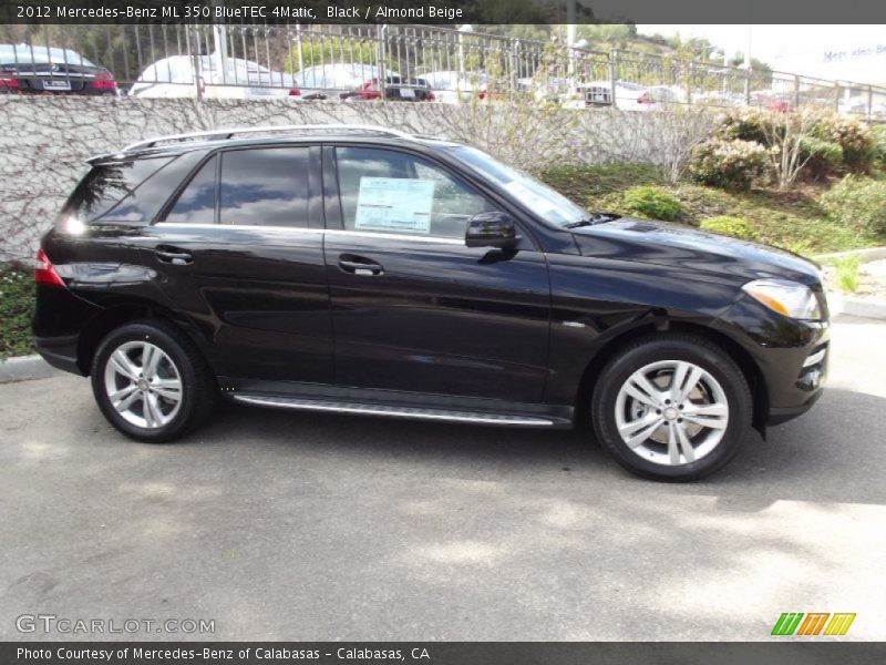 Black / Almond Beige 2012 Mercedes-Benz ML 350 BlueTEC 4Matic