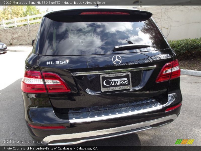 Black / Almond Beige 2012 Mercedes-Benz ML 350 BlueTEC 4Matic