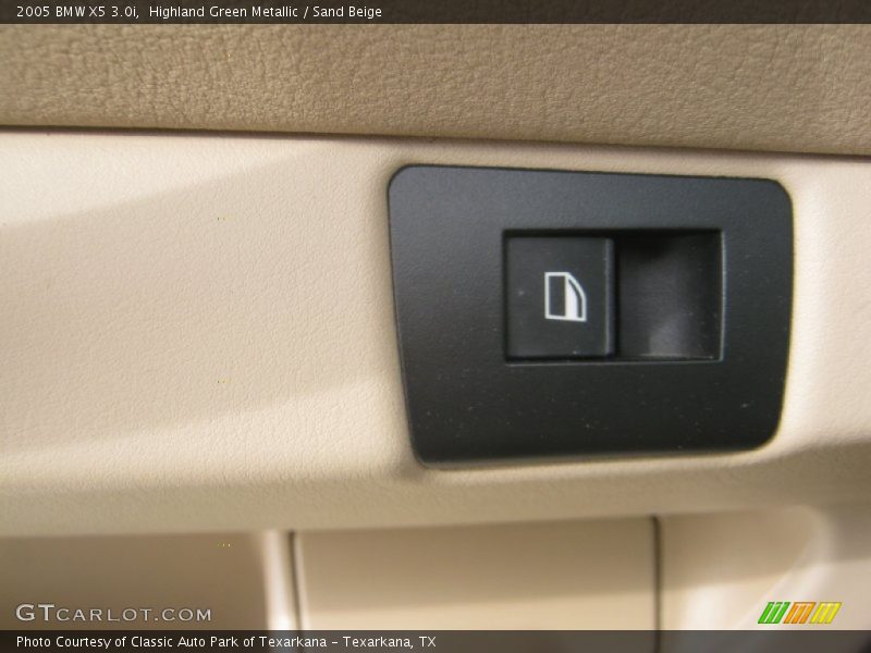 Highland Green Metallic / Sand Beige 2005 BMW X5 3.0i
