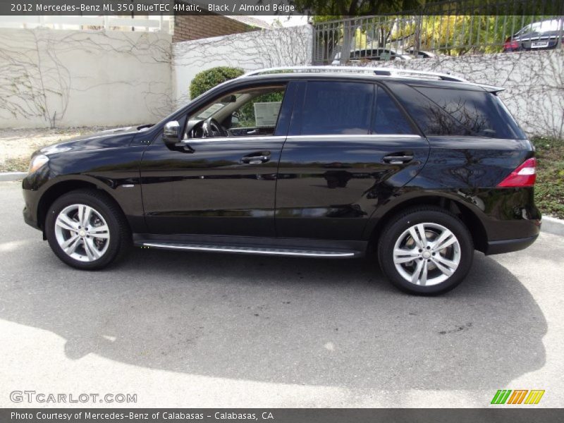 Black / Almond Beige 2012 Mercedes-Benz ML 350 BlueTEC 4Matic
