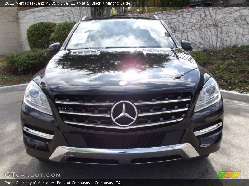 Black / Almond Beige 2012 Mercedes-Benz ML 350 BlueTEC 4Matic