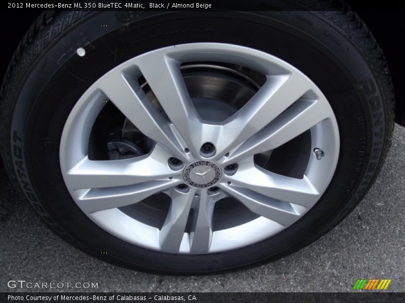 Black / Almond Beige 2012 Mercedes-Benz ML 350 BlueTEC 4Matic