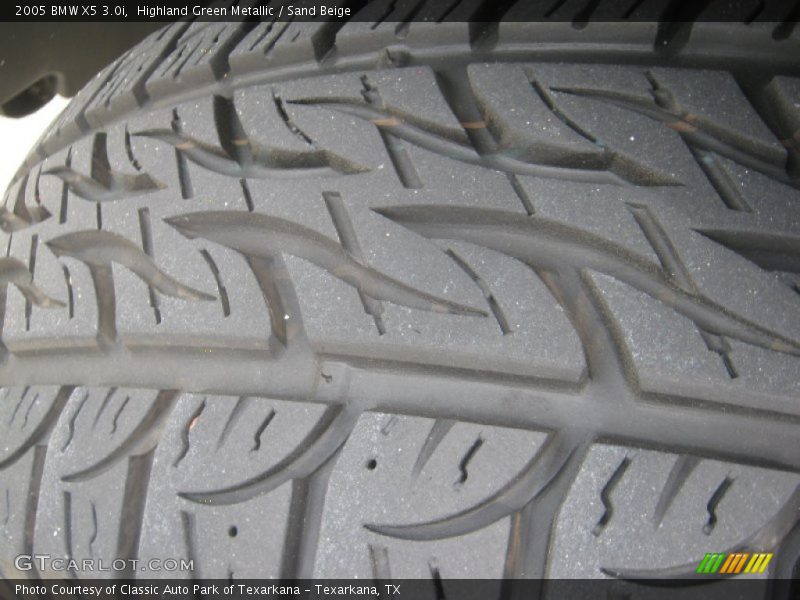 Highland Green Metallic / Sand Beige 2005 BMW X5 3.0i