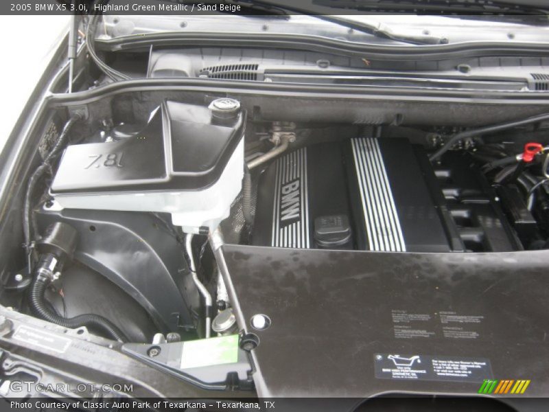 Highland Green Metallic / Sand Beige 2005 BMW X5 3.0i
