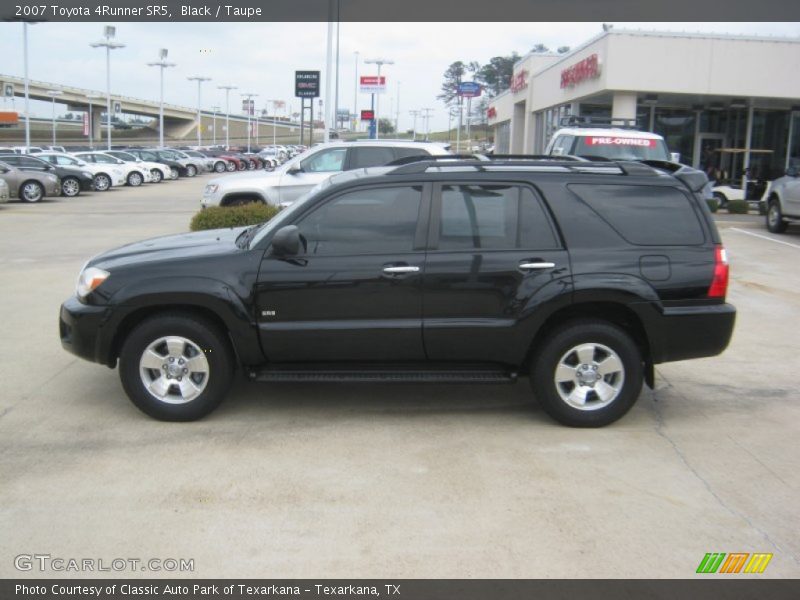 Black / Taupe 2007 Toyota 4Runner SR5