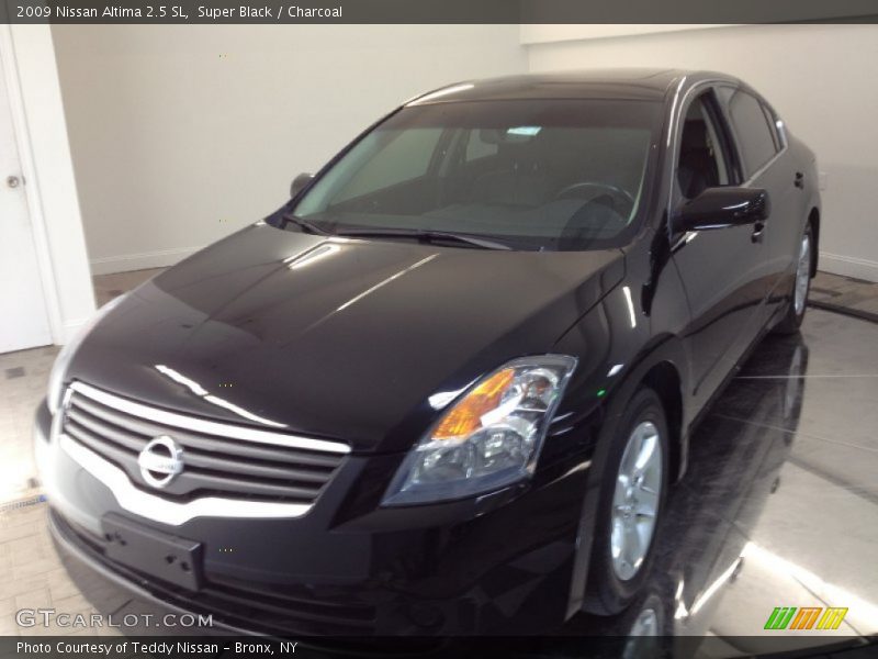 Super Black / Charcoal 2009 Nissan Altima 2.5 SL