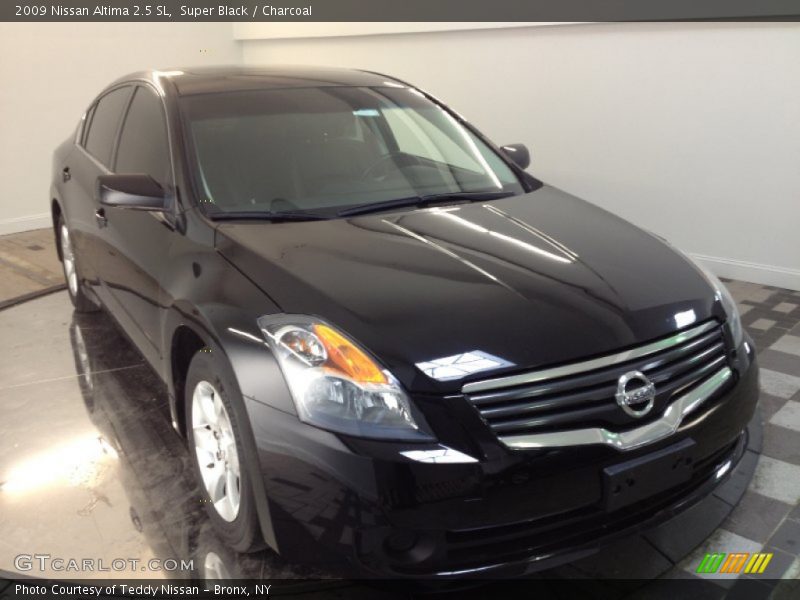 Super Black / Charcoal 2009 Nissan Altima 2.5 SL