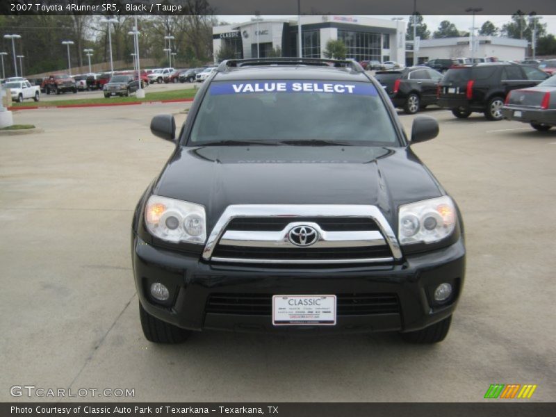 Black / Taupe 2007 Toyota 4Runner SR5
