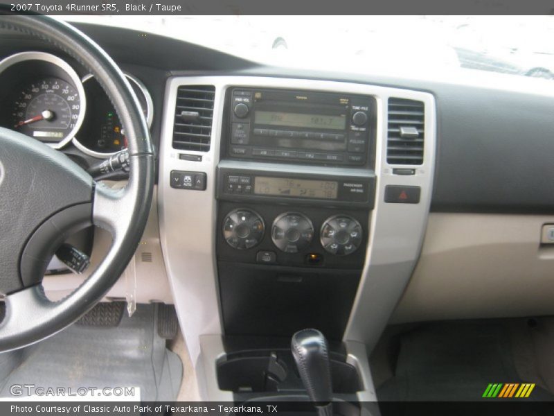 Black / Taupe 2007 Toyota 4Runner SR5