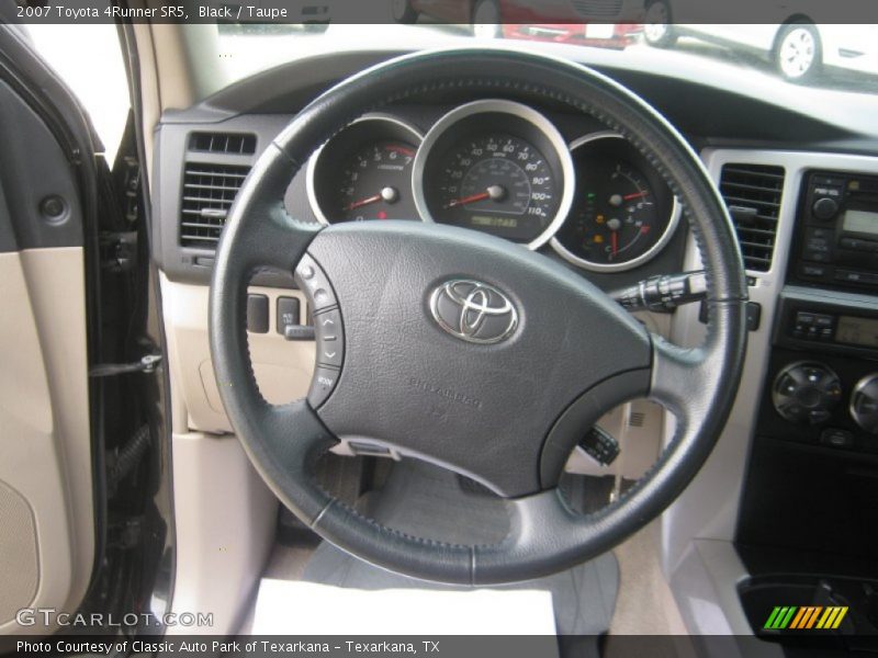 Black / Taupe 2007 Toyota 4Runner SR5