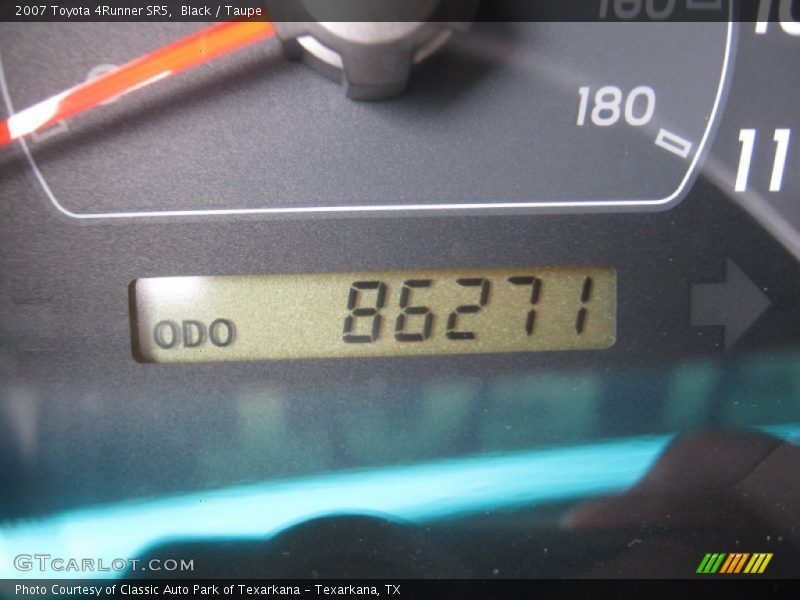 Black / Taupe 2007 Toyota 4Runner SR5