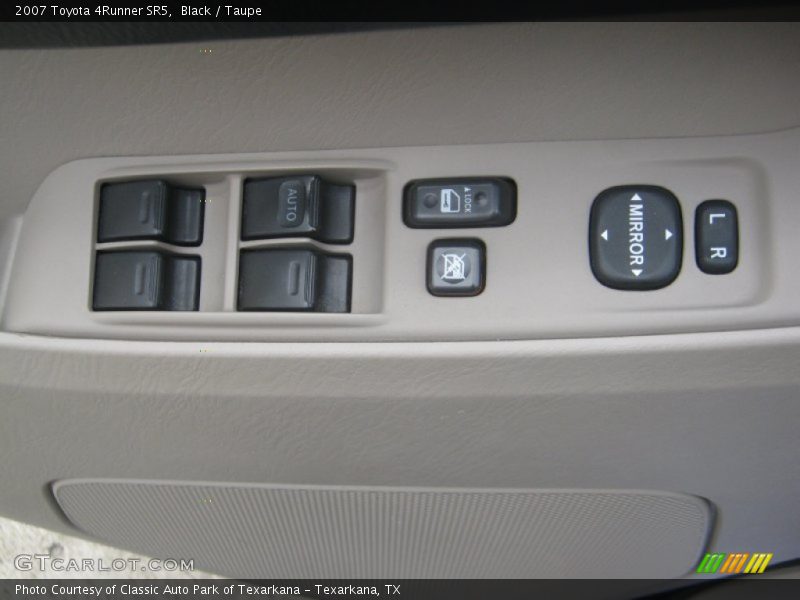 Black / Taupe 2007 Toyota 4Runner SR5
