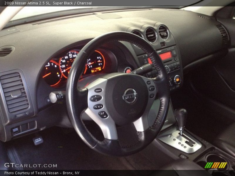 Super Black / Charcoal 2009 Nissan Altima 2.5 SL