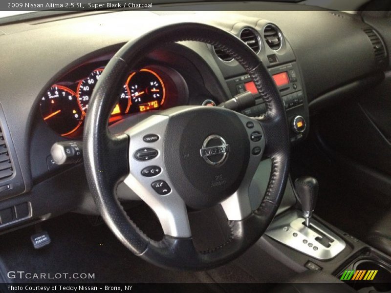 Super Black / Charcoal 2009 Nissan Altima 2.5 SL