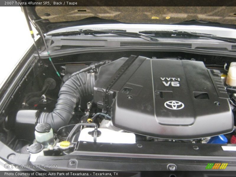 Black / Taupe 2007 Toyota 4Runner SR5