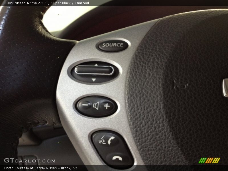Super Black / Charcoal 2009 Nissan Altima 2.5 SL