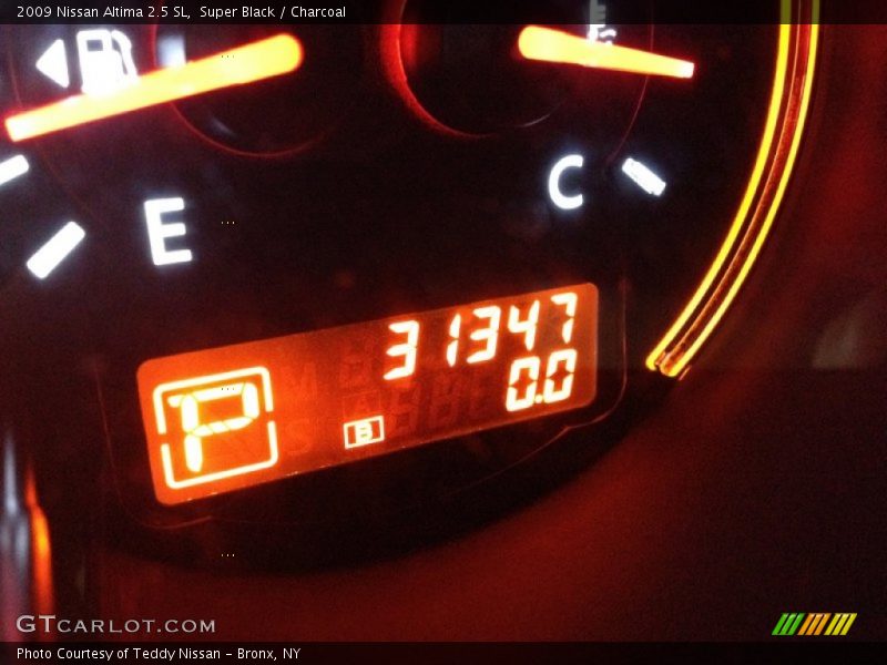 Super Black / Charcoal 2009 Nissan Altima 2.5 SL