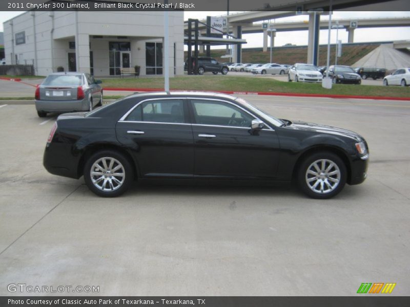 Brilliant Black Crystal Pearl / Black 2011 Chrysler 300 Limited