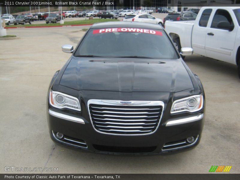 Brilliant Black Crystal Pearl / Black 2011 Chrysler 300 Limited