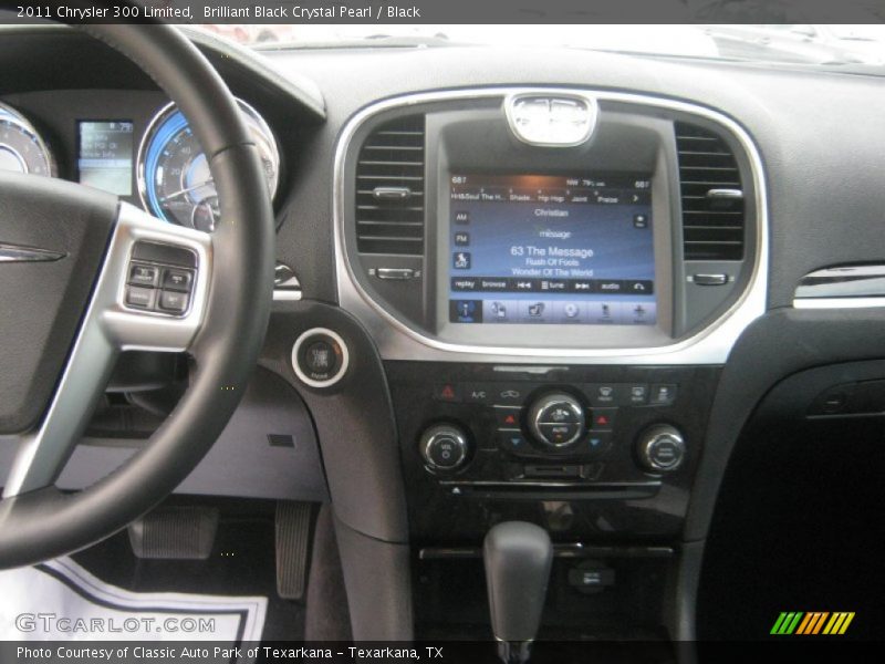 Brilliant Black Crystal Pearl / Black 2011 Chrysler 300 Limited