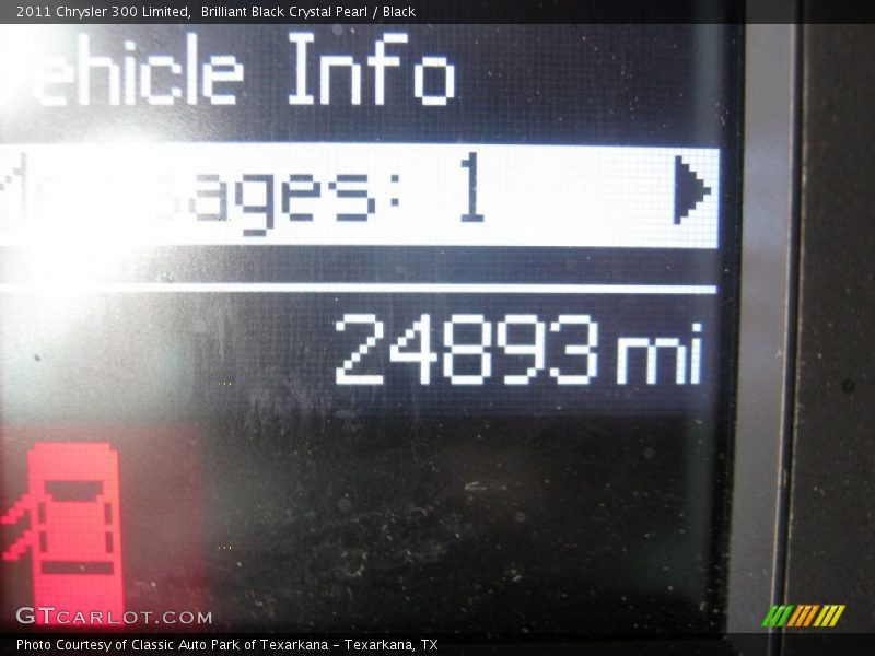 Brilliant Black Crystal Pearl / Black 2011 Chrysler 300 Limited