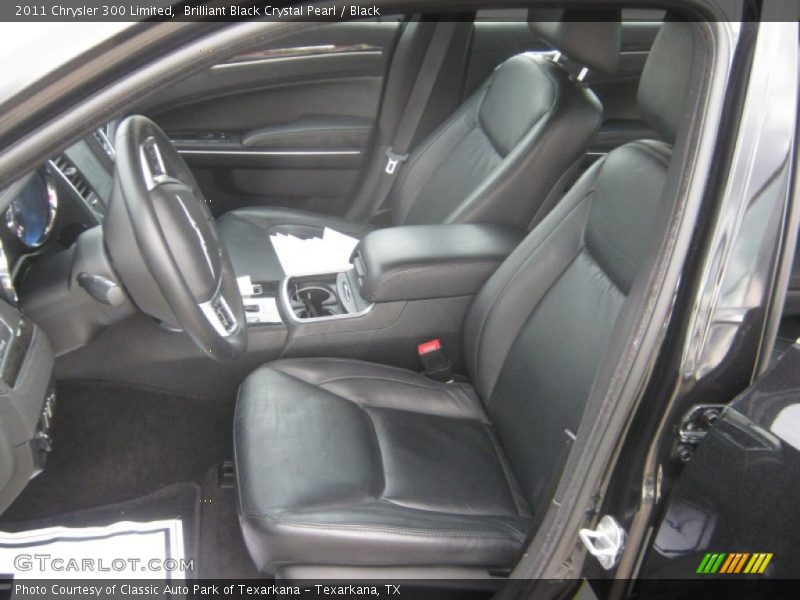 Brilliant Black Crystal Pearl / Black 2011 Chrysler 300 Limited