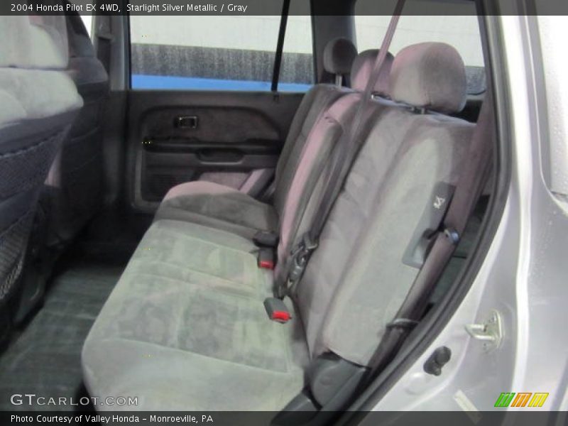 Starlight Silver Metallic / Gray 2004 Honda Pilot EX 4WD