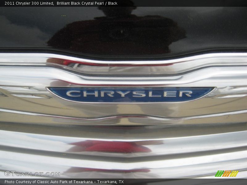 Brilliant Black Crystal Pearl / Black 2011 Chrysler 300 Limited