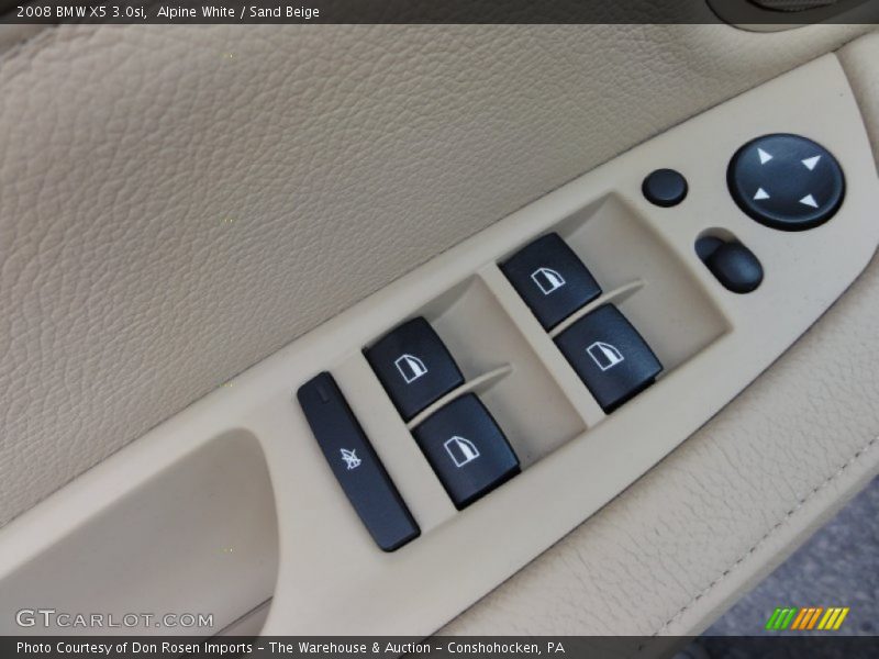 Alpine White / Sand Beige 2008 BMW X5 3.0si
