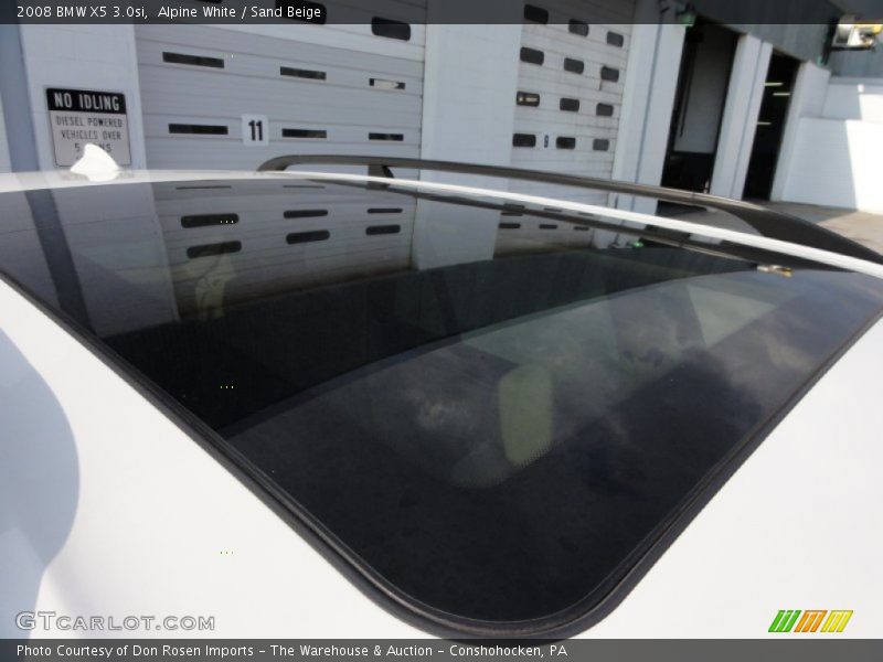 Alpine White / Sand Beige 2008 BMW X5 3.0si