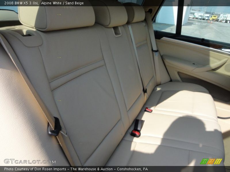 Alpine White / Sand Beige 2008 BMW X5 3.0si