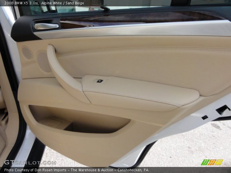Alpine White / Sand Beige 2008 BMW X5 3.0si