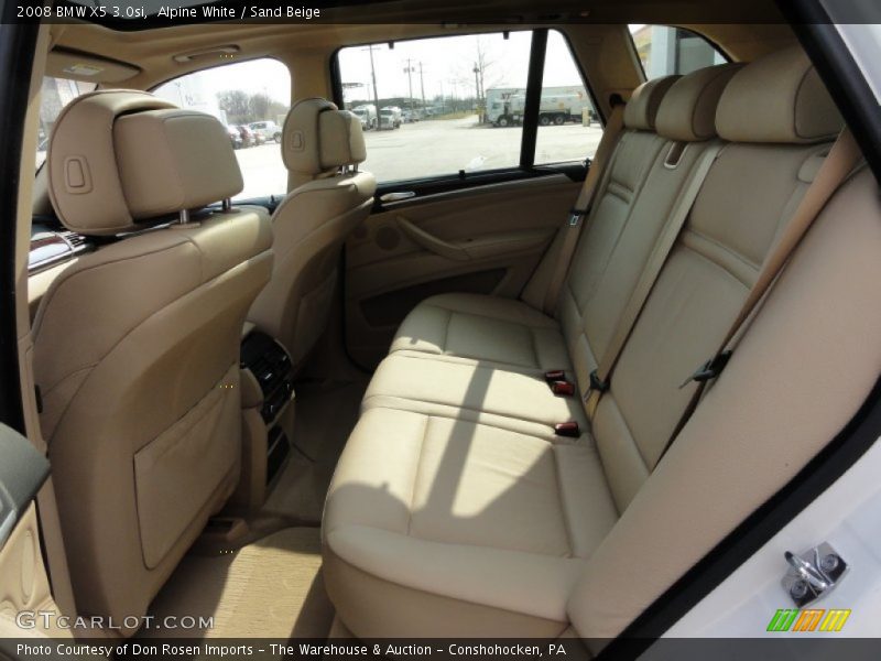 Alpine White / Sand Beige 2008 BMW X5 3.0si