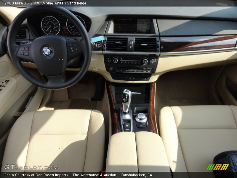 Alpine White / Sand Beige 2008 BMW X5 3.0si