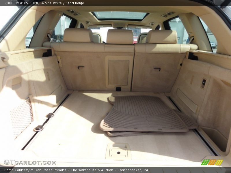 Alpine White / Sand Beige 2008 BMW X5 3.0si