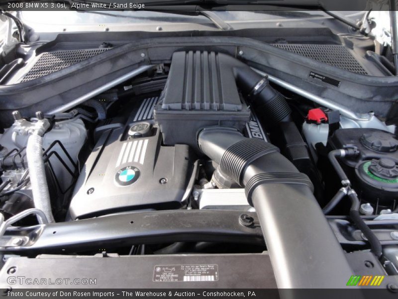 Alpine White / Sand Beige 2008 BMW X5 3.0si