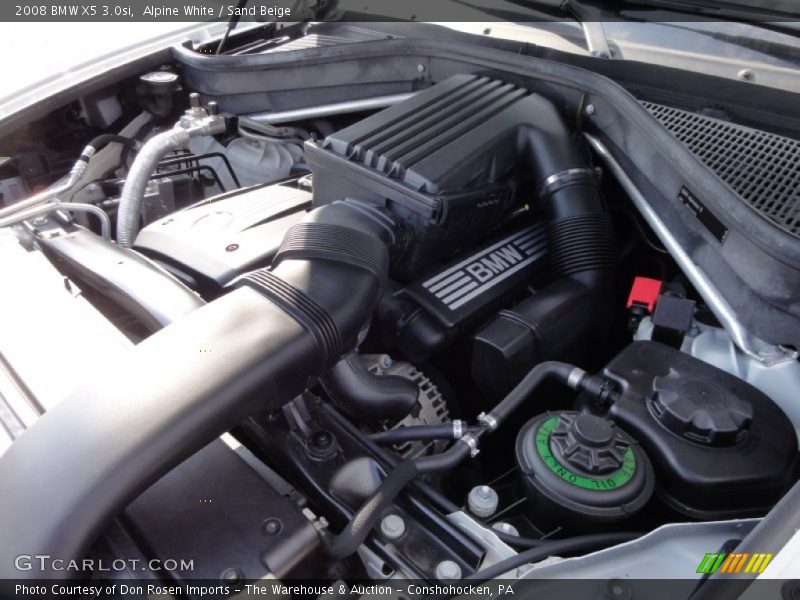 Alpine White / Sand Beige 2008 BMW X5 3.0si