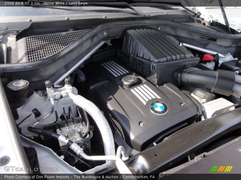 Alpine White / Sand Beige 2008 BMW X5 3.0si