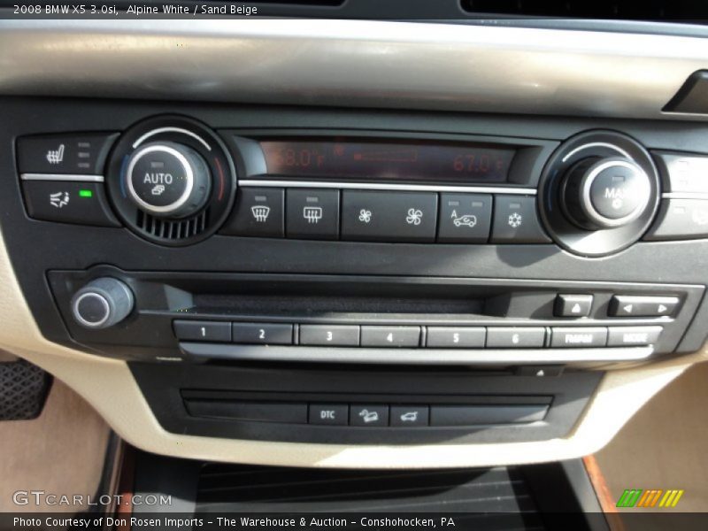 Alpine White / Sand Beige 2008 BMW X5 3.0si