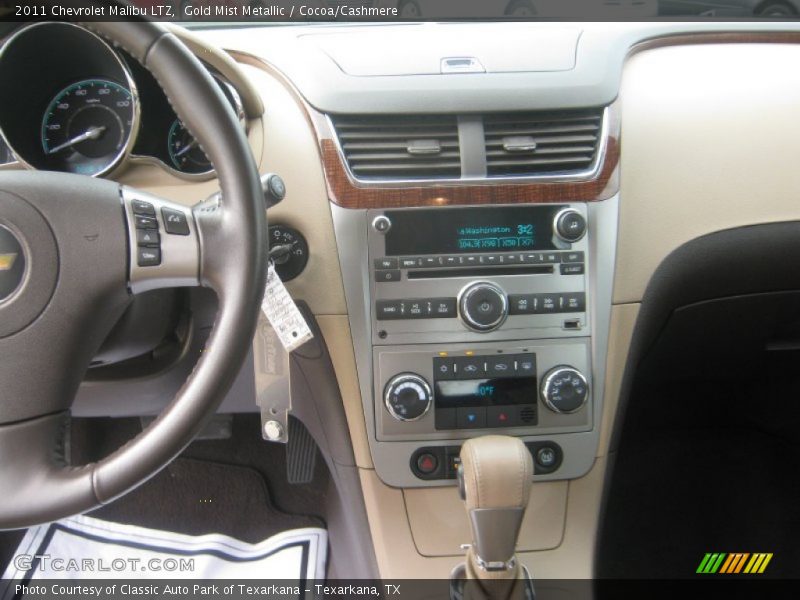 Gold Mist Metallic / Cocoa/Cashmere 2011 Chevrolet Malibu LTZ