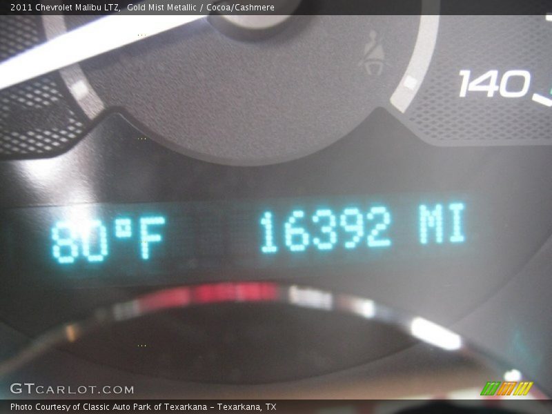 Gold Mist Metallic / Cocoa/Cashmere 2011 Chevrolet Malibu LTZ