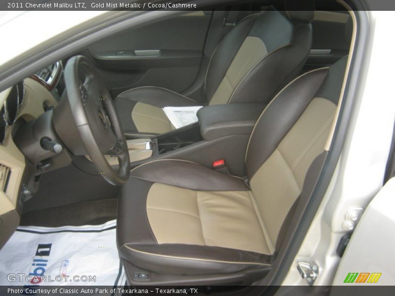 Gold Mist Metallic / Cocoa/Cashmere 2011 Chevrolet Malibu LTZ