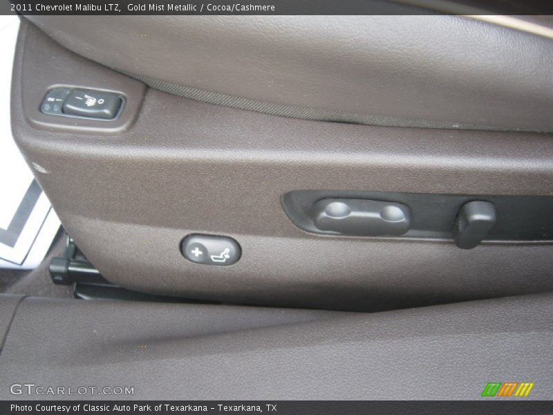 Gold Mist Metallic / Cocoa/Cashmere 2011 Chevrolet Malibu LTZ