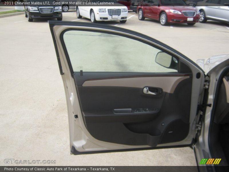 Gold Mist Metallic / Cocoa/Cashmere 2011 Chevrolet Malibu LTZ