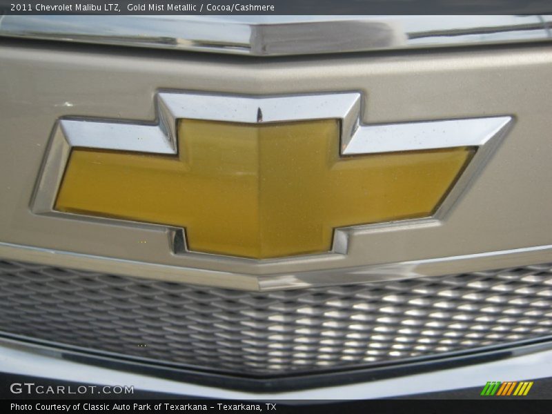 Gold Mist Metallic / Cocoa/Cashmere 2011 Chevrolet Malibu LTZ